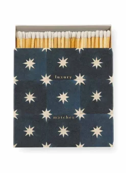 Tändsticksask – Navy Star Tile – Archivist