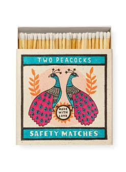 Tändsticksask – Two Peacocks – Archivist