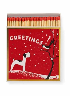 Tändsticksask – Winter Greetings! – Archivist