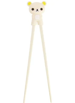Ätpinnar barn ljusbeige björn 22cm – Tokyo Design