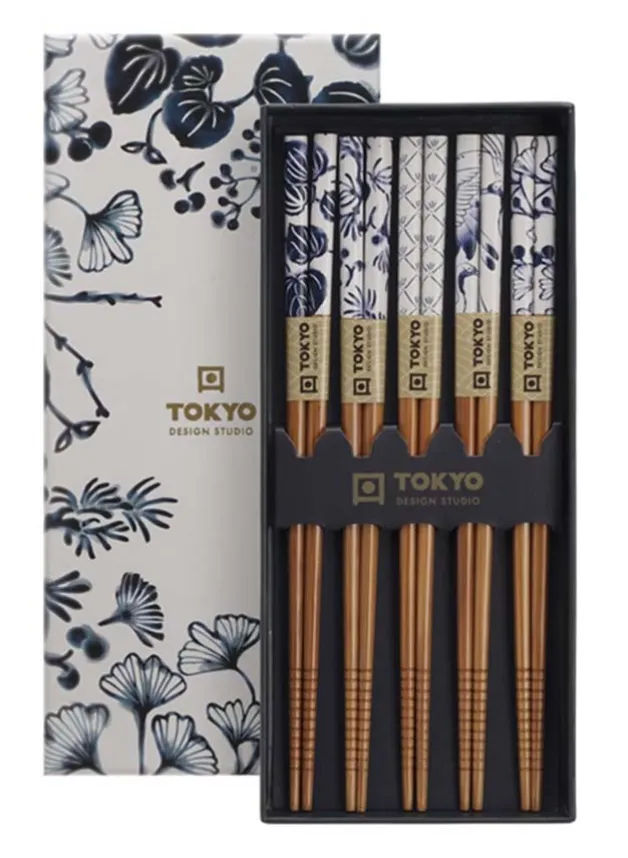 Ätpinnar Flora Japonica giftset – 5 st Tokyo Design