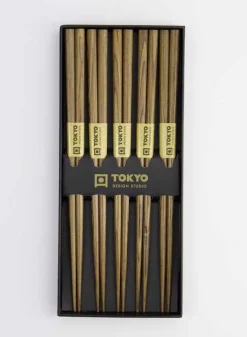 Ätpinnar White Giftset 5 st – Tokyo Design