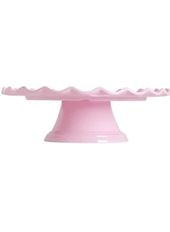 Tårtfat Pink Wave i Melamin – 27,5 cm