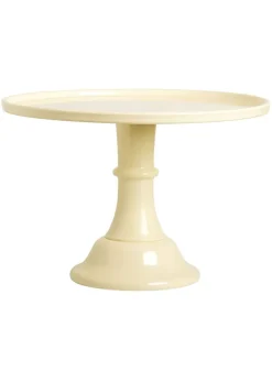 Tårtfat Vanilla Cream Large i Melamin – 30 cm
