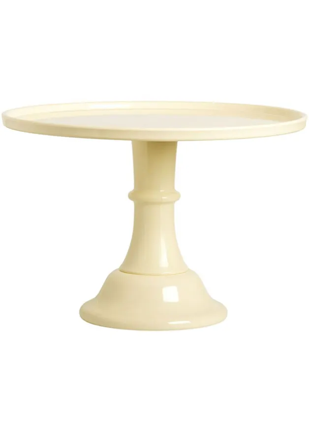 Tårtfat Vanilla Cream Large i Melamin – 30 cm