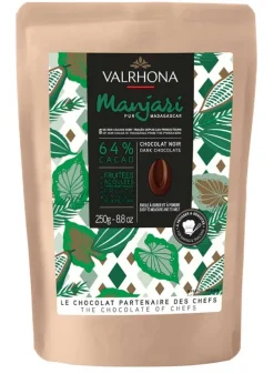 Valrhona chokladpellets – Manjari 64% 250 g