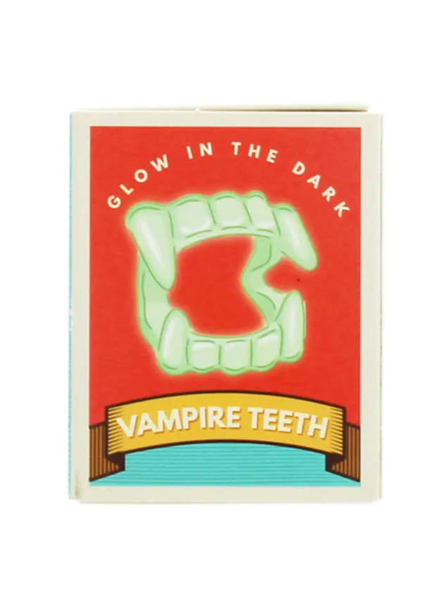 Vampyrtänder ”Glow in the Dark” – Halloween
